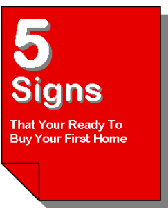 5 Signs That You're Ready To Buy Your First House